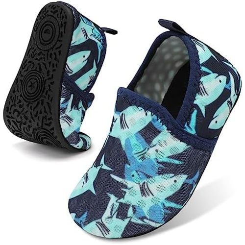 Lefflow Toddler Water Shoes Kids Quick Dry Beach Swim Socks Shoes Baby Non Slip House Slippers