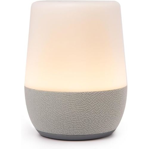 Yogasleep Duet White Noise Sound Machine & Night Light, 30 Natural Sounds,Bluetooth-Wireless Speaker for Travel,Office Privacy,Concentration,Sleep Aid for Adults & Baby, Registry & Nursery Gift,White