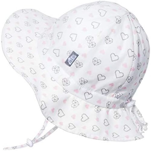 JAN & JUL Adjustable Cotton Floppy Sun Hat with 50+ UPF Protection for Girls