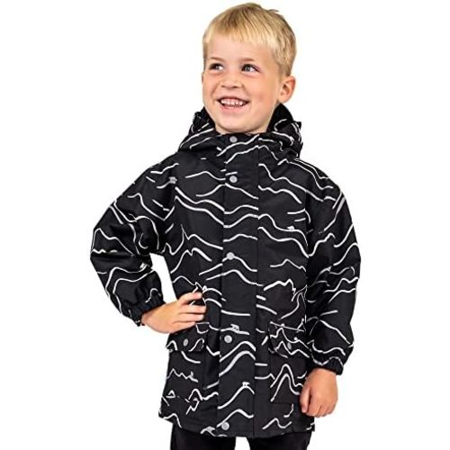 JAN & JUL Waterproof Fleece Lined Rain Jacket, Raincoat for Kids