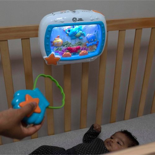 Baby Einstein Sea Dreams Soother Musical Crib Toy and Sound Machine - Blue