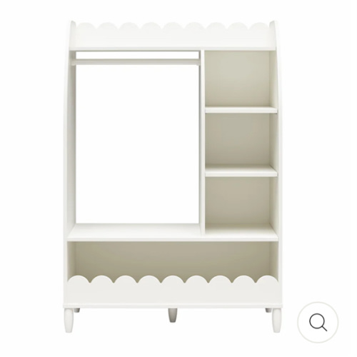 Cloud Kids Dress Up Storage and Clothing Rack with Toy Organizer and S – RealRooms