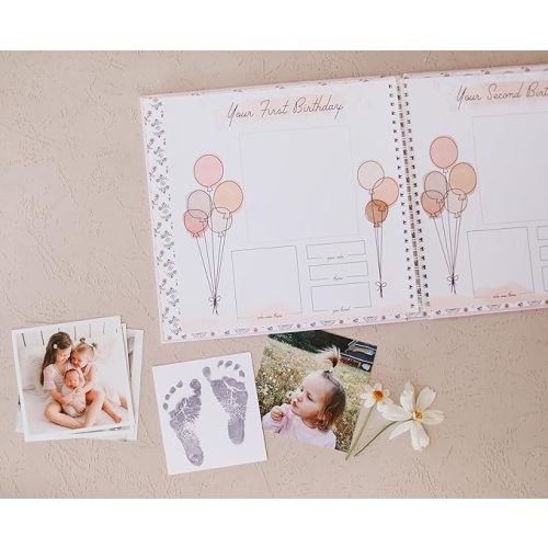 Lucy Darling Baby Memory Book - Color: Wildflower Meadow