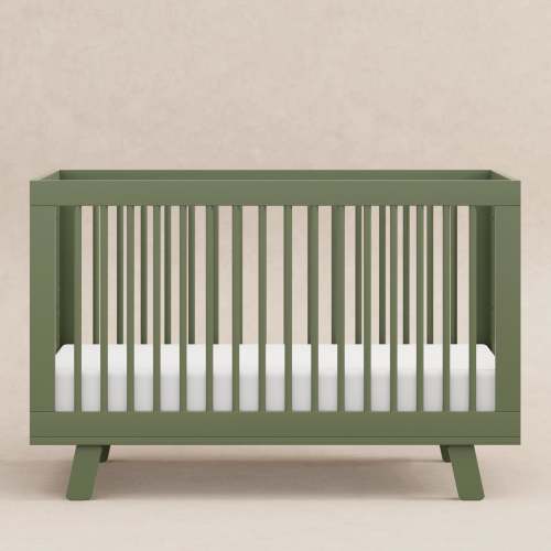 Hudson 3-in-1 Convertible Crib with Toddler Bed Conversion Kit