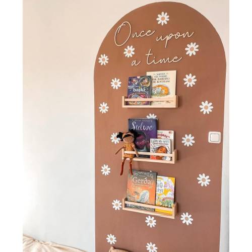 Wooden wall sign Once upon a time, Kinderzimmer Deko, Kids bedroom decor, Playroom, Kid's library sign, Babyzimmer Sschriftzüge, Babyzimmer