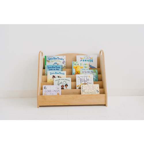Large Wooden Montessori Bookcase – Woodandroom