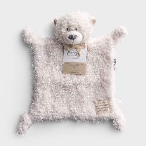 Demdaco - Wrapped in Prayer Blankie Bear