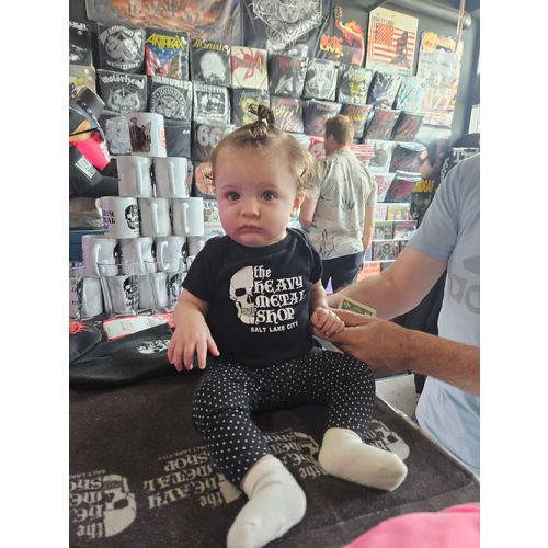 HMS Onesie - $20 | Heavy Metal Shop -6month