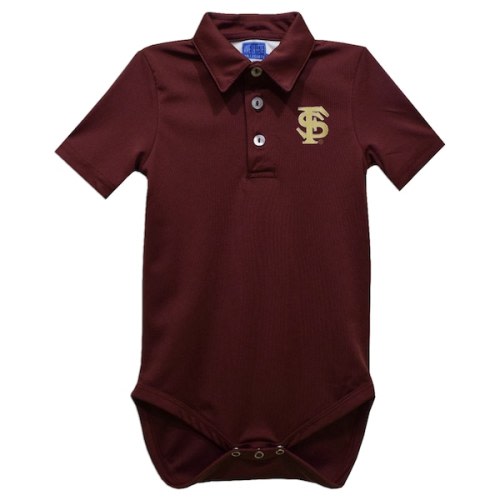 Florida State Seminoles Vive La Fete Infant Polo Bodysuit - Garnet