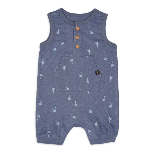 Modern Moments by Gerber Baby Boy Sleeveless Romper, Sizes 0/3 Months - 24 Months