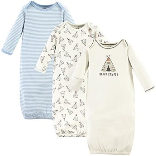 Touched by Nature Unisex Baby Organic Cotton Gowns