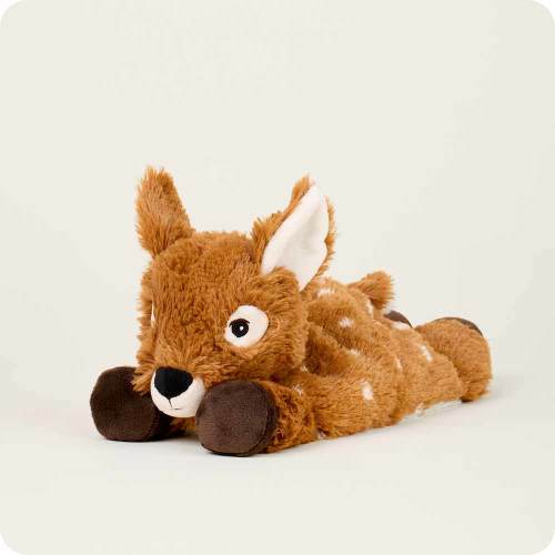 Warmies - Laying Down Deer Stuffed Animal Toy