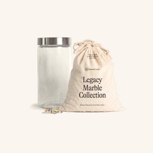 Legacy Marble Bag & Jar – Parent Cue Store
