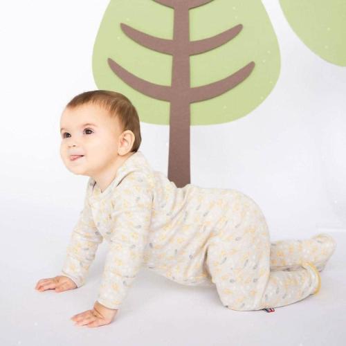 logan organic cotton magnetic parent favorite footie – Magnetic Me