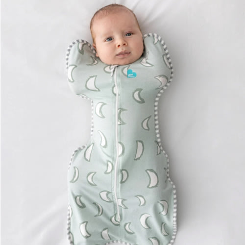 Swaddle Up™ 1.0 TOG (68-75°F) Olive Eclipse Original Cotton