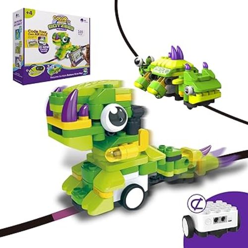 PAI TECHNOLOGY BOTZEES Add-On Color Sensor Kit for Botzees AR Coding Robots to Play with This Kit Need to Buy Botzees Coding Robot First(103 Piece)