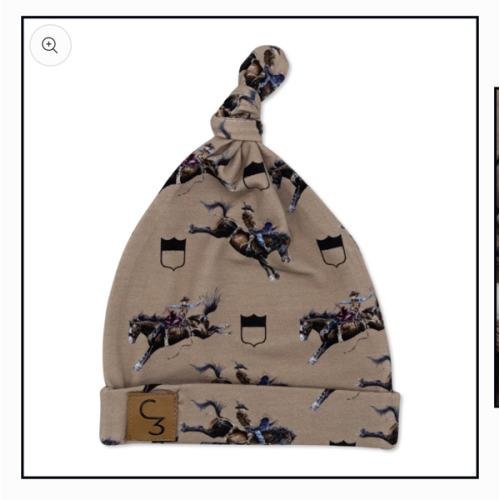 Rodeo Broncs Newborn Baby Hat – Cowkid Clothing Company