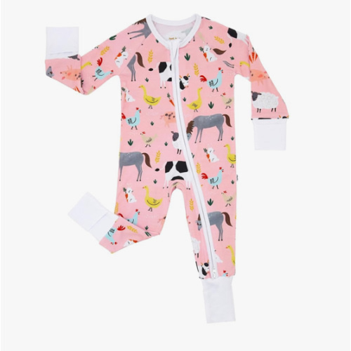 Little Sleepies Pajamas for Baby Boys & Girls, Viscose from Bamboo Baby Pajamas, Snug Baby Sleeper, Toddler PJs, 2-Way Zipper