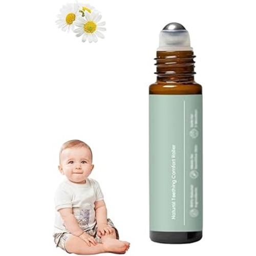 Mamas Teether, Teething Roller, Teething Relief Roller, Teething Roller All Natural for Babies, Natural Gentle Care Relief Rolle Oil