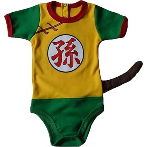 Anime Baby Clothes, Infant Romper Cosplay Cartoon Outfit, 3 Months