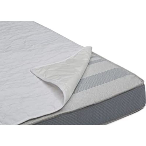 Serta Sertapedic Crib Mattress Liner Pads (Pack of 2) - 100% Waterproof with Nanotex Technology - Ideal for Potty Training - Washable (White)