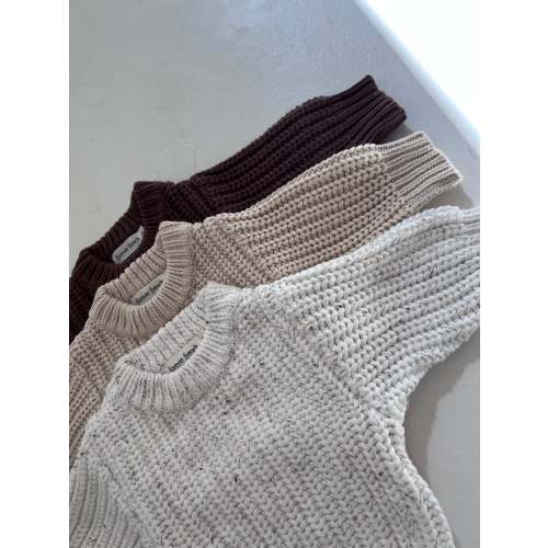 Child Knit Sweater | Cloud Confetti