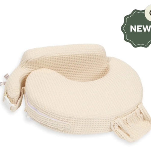 Super Deluxe Nursing Pillow - Oat Waffle