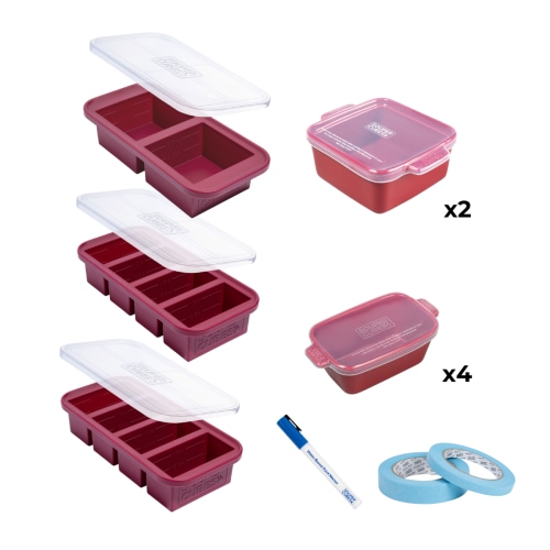 Food Freezer Trays 21-Piece Set – Souper Cubes®