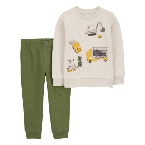 Baby 2-Piece Construction Pullover & Jogger Set - Carter's | Carter's