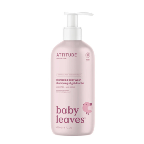 Baby Shampoo & Body Wash 2-in-1 - Clean Ingredients I ATTITUDE