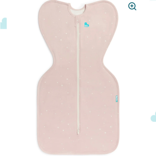 Swaddle Up™ 1.0 TOG Cotton Powder Pink Twinkle