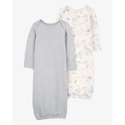 Baby 2-Pack PurelySoft Gown Set - Carter's | Carter's