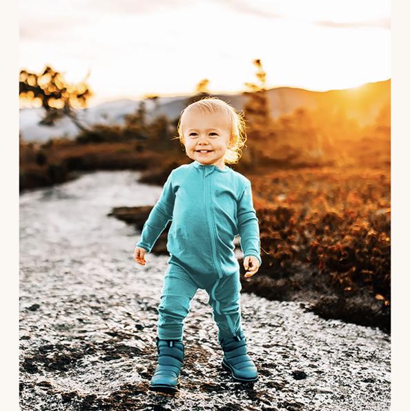 Iksplor Merino Wool Baby Zippy, All Seasons, UPF 50