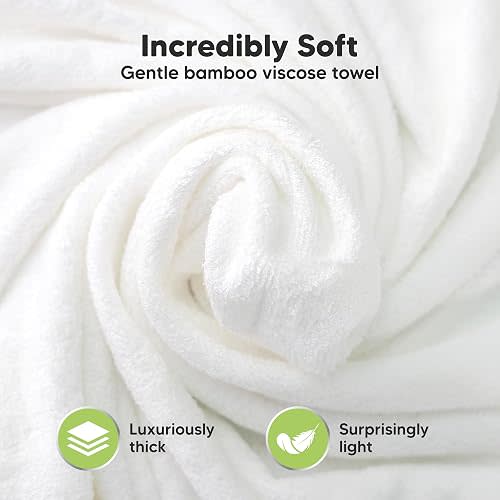 KeaBabies Hooded Baby Towel for Newborn - Viscose Derived from Bamboo Large Baby Bath Towels with Hood for Boys, Girls, Toddler, Extra Absorbent & Soft Newborn Bath Essentials (Alligator, Regular)