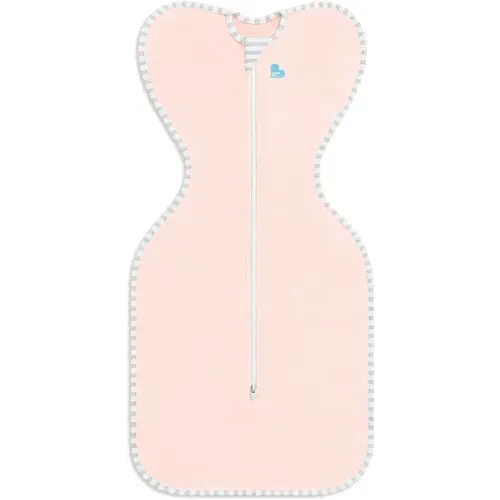 Love to Dream Swaddle, Baby Sleep Sack, Swaddle Up Self-Soothing Swaddles for Newborns, Get Longer Sleep, Snug Fit Helps Calm Startle Reflex, Lite 0.2 Tog Sleep Sack, 8-13 lbs, Pink
