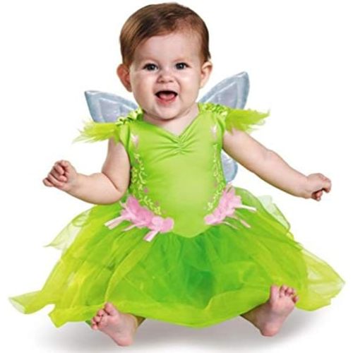 Disney Disguise Baby Girls' Tinker Bell Deluxe Infant Costume