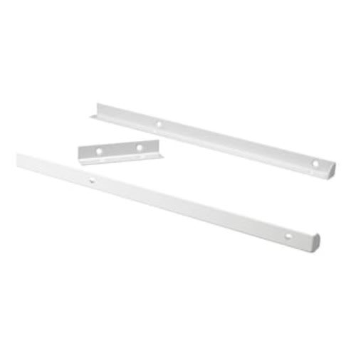 ClosetMaid BrightWood White Closet Side brackets 5450 at Lowes.com