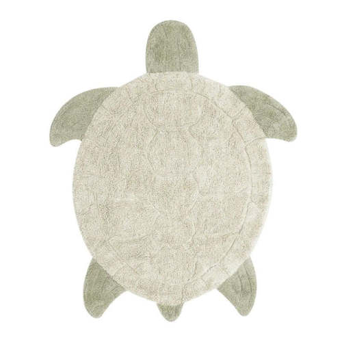 Sea Turtle Washable Cotton Rug