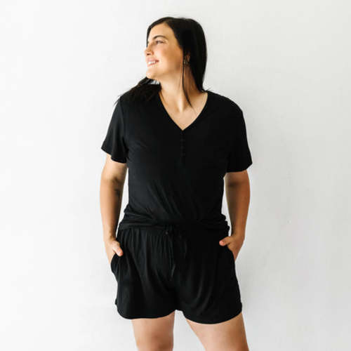 Black Women's Pajama Shorts