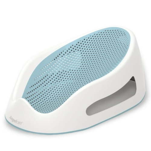 Angelcare Baby Bathtub Support Seat (Aqua), Ideal for Babies Less than 6 Months Old, 23 in Length