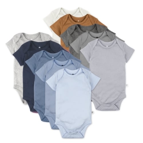 10-Pack Organic Cotton Short Sleeve Bodysuits | Honest Baby Clothing