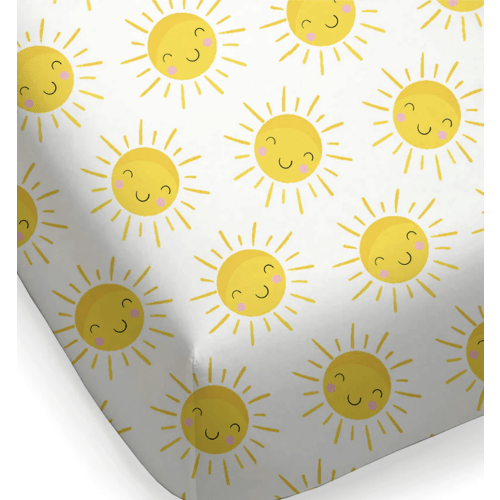 Sunshine Fitted Crib Sheet