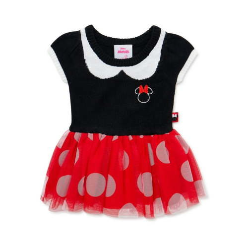Disney Baby Girl Minnie Mouse Cosplay Dress, Sizes 0/3 Months-6/9 Months