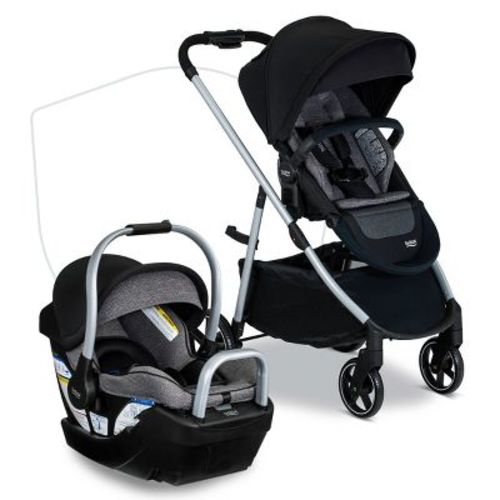Britax Willow Grove Sc Baby Travel System - Pindot Onyx