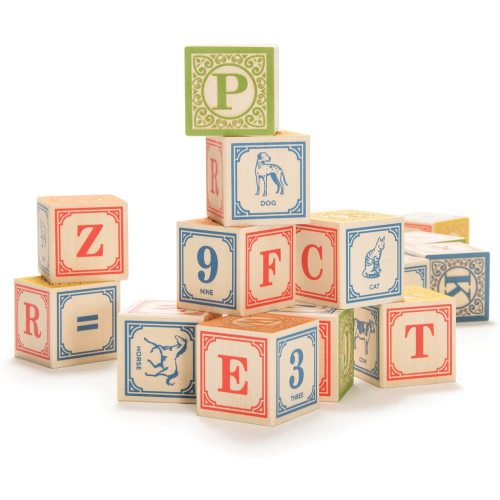 Uncle Goose Uncle Goose Classic Alphabet Blocks – Bright Bean Toys