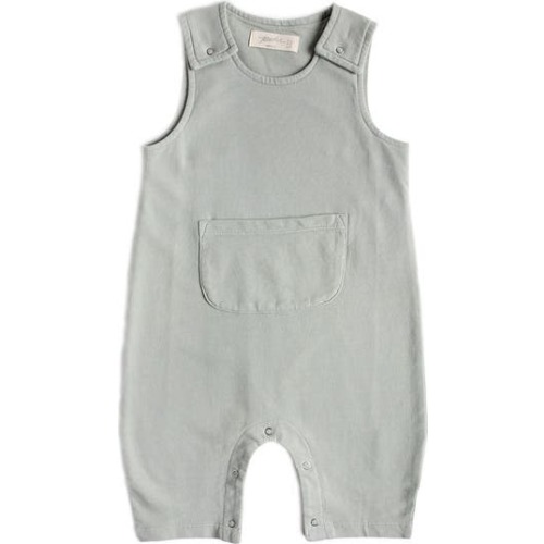 Organic Cotton French Terry Overalls, 6-12M