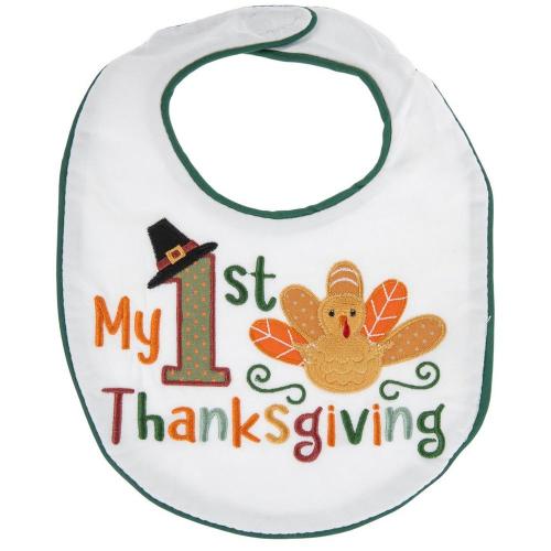 My First Thanksgiving Baby Bib