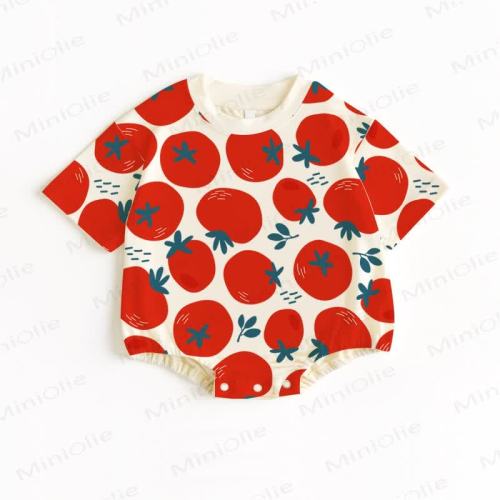 Baby Tomatoes Loose Beige Bodysuit
