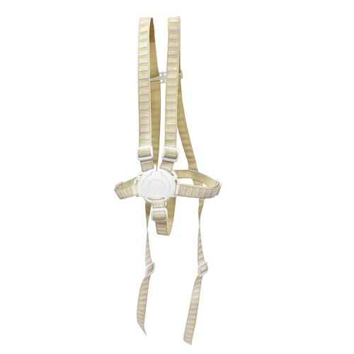 ZARPMA High Chair Straps, Universal Replacement Harness Strap Belt for Chair Compatible for Tripp Trapp Stokke HighChair (Yellow)