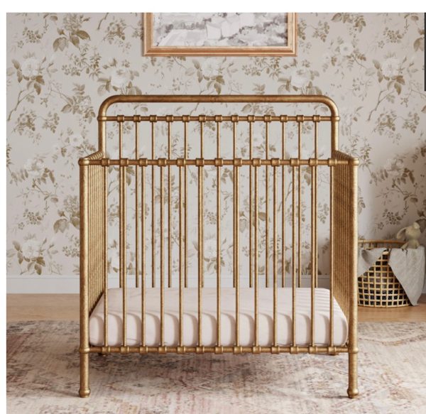 Namesake Winston 3-in-1 Convertible Mini Crib - Gold